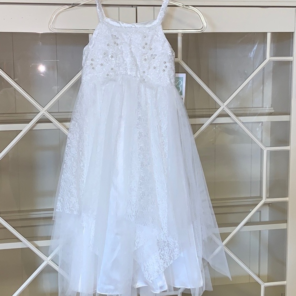 ✨Beautiful Ivory Mesh Dress ✨